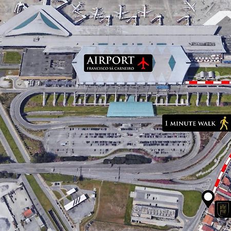 مبيت وإفطار Maía Solar Antigo Porto Aeroporto المظهر الخارجي الصورة