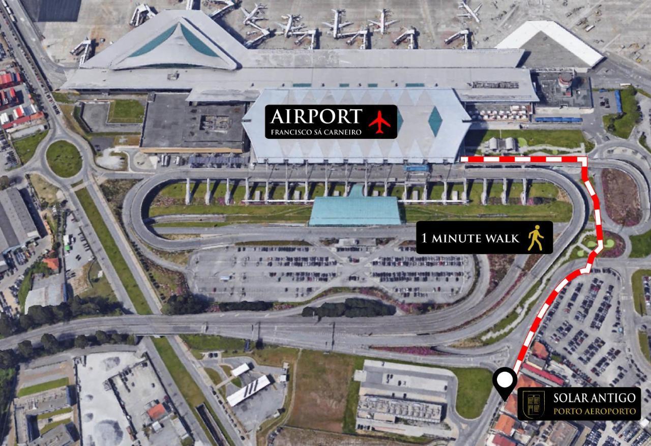 مبيت وإفطار Maía Solar Antigo Porto Aeroporto المظهر الخارجي الصورة